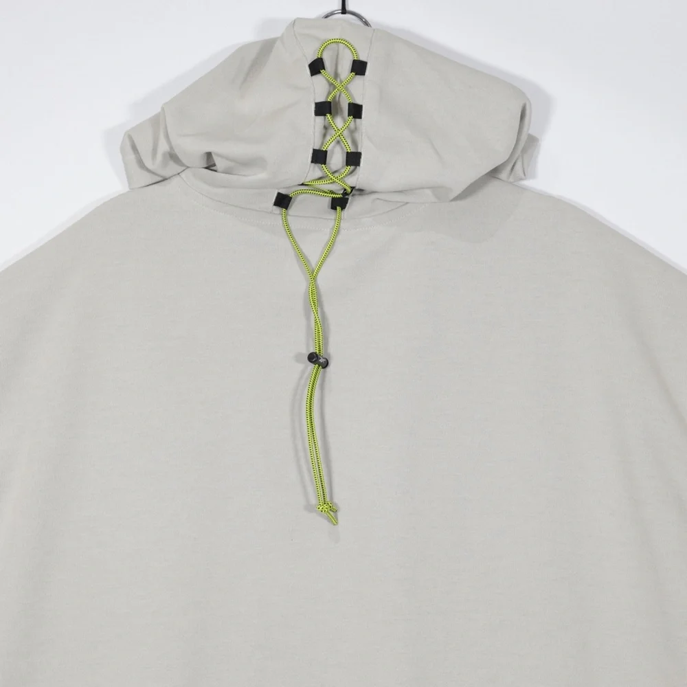 Reebok Men's Long Sleeve MYT OTH Pocket Oversize Sweatshirt Hoodie Stucco Size M - Picture 7 of 11